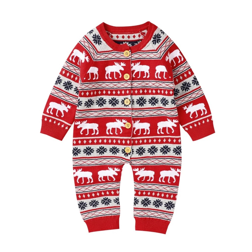 Baby Cotton Sweater Knitt Onesie 12-18 months